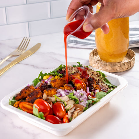 Salmon Quinoa Tropical Salad