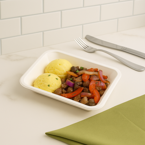 El Beef Saltado