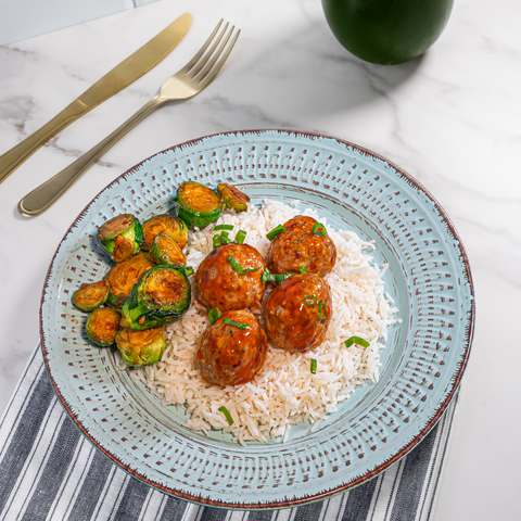 Tso's Turkey Meatballs