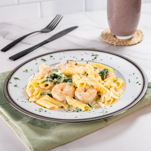 Creamy Shrimp GF Pasta